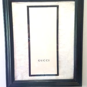 Gucci framed wall art